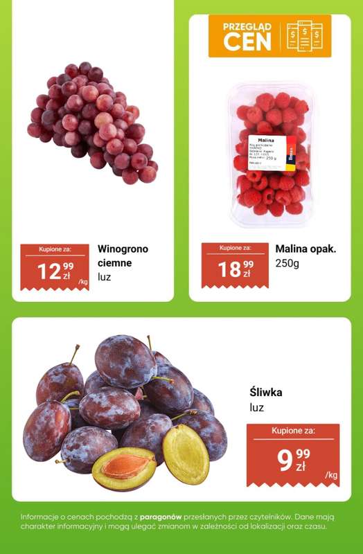 Dino - gazetka promocyjna Owoce i warzywa - przegląd cen od poniedziałku 01.12 do niedzieli 07.12 - strona 8