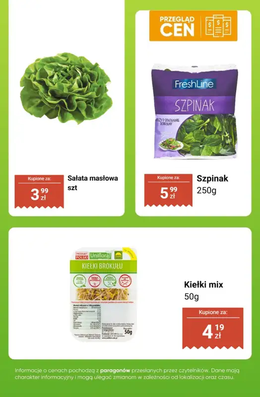 Dino - gazetka promocyjna Owoce i warzywa - przegląd cen od poniedziałku 01.12 do niedzieli 07.12 - strona 15