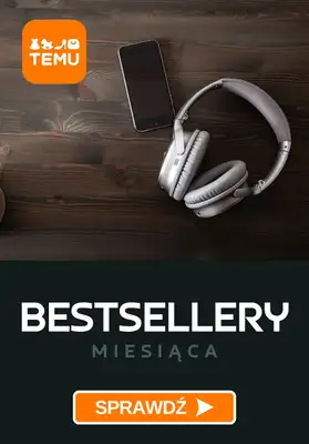 Temu - gazetka promocyjna BESTSELLERY miesiąca od soboty 29.11 
