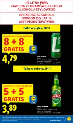 Lidl - gazetka promocyjna Oferta od czwartku od czwartku 27.11 do soboty 29.11 - strona 13