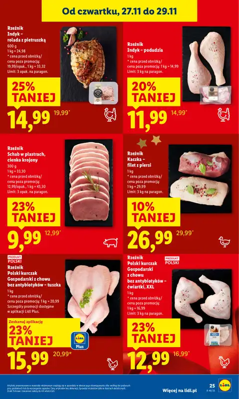 Lidl - gazetka promocyjna Oferta od czwartku od czwartku 27.11 do soboty 29.11 - strona 25