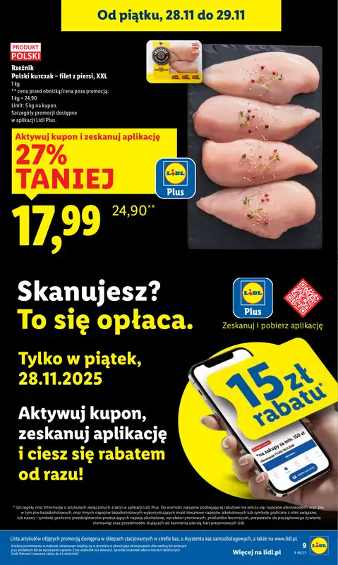 Lidl - gazetka promocyjna Oferta od czwartku od czwartku 27.11 do soboty 29.11 - strona 9