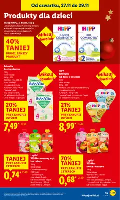 Lidl - gazetka promocyjna Oferta od czwartku od czwartku 27.11 do soboty 29.11 - strona 55
