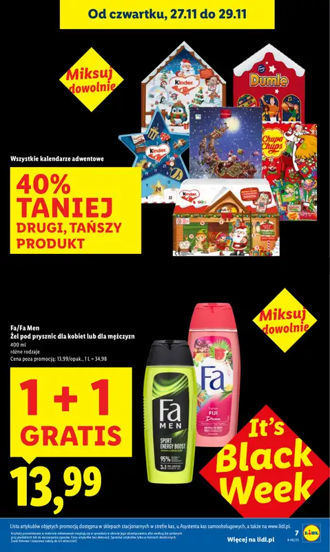 Lidl - gazetka promocyjna Oferta od czwartku od czwartku 27.11 do soboty 29.11 - strona 7