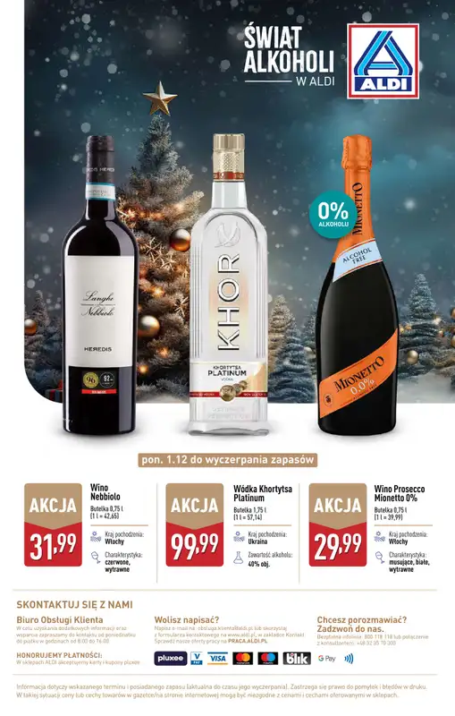 Aldi - gazetka promocyjna Świat alkoholi w Aldi od poniedziałku 01.12 do soboty 03.01 - strona 31