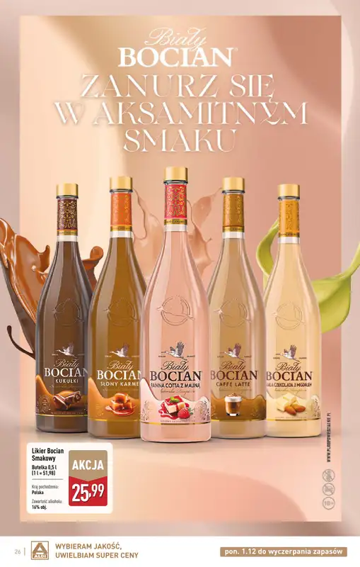 Aldi - gazetka promocyjna Świat alkoholi w Aldi od poniedziałku 01.12 do soboty 03.01 - strona 26