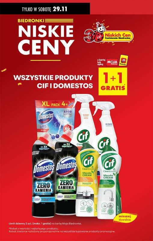 Biedronka - gazetka promocyjna Najtańsza sobota od soboty 29.11 do soboty 29.11 - strona 3