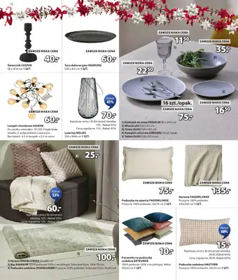 Jysk - gazetka promocyjna Fantastyczne oferty świąteczne, Rabat do 60% od poniedziałku 01.12 do niedzieli 21.12 - strona 10