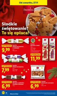 Lidl - gazetka promocyjna Oferta od czwartku od czwartku 27.11 do soboty 29.11 - strona 36