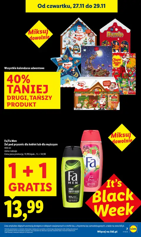 Lidl - gazetka promocyjna Oferta od czwartku od czwartku 27.11 do soboty 29.11 - strona 7