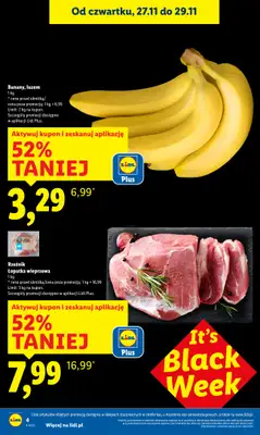Lidl - gazetka promocyjna Oferta od czwartku od czwartku 27.11 do soboty 29.11 - strona 4