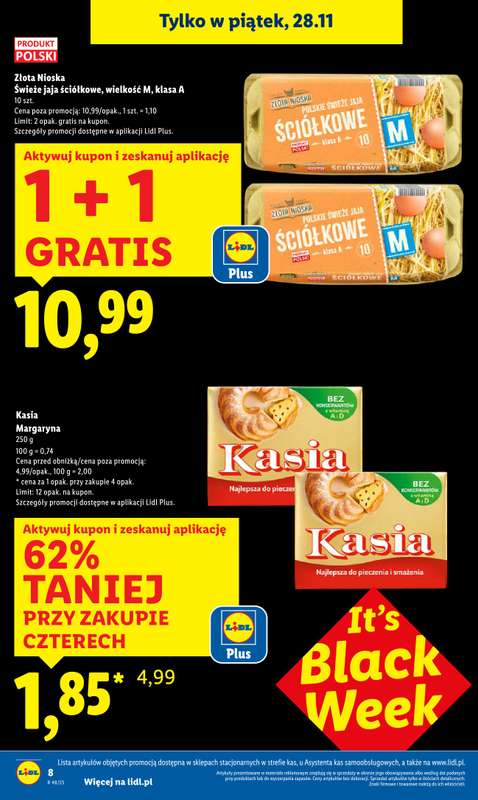 Lidl - gazetka promocyjna Oferta od czwartku od czwartku 27.11 do soboty 29.11 - strona 8