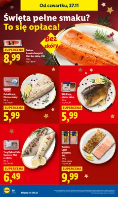 Lidl - gazetka promocyjna Oferta od czwartku od czwartku 27.11 do soboty 29.11 - strona 30