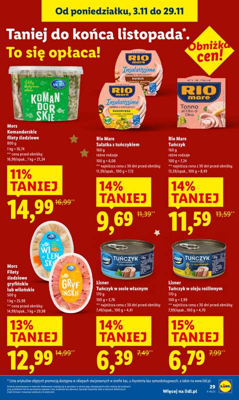 Lidl - gazetka promocyjna Oferta od czwartku od czwartku 27.11 do soboty 29.11 - strona 29