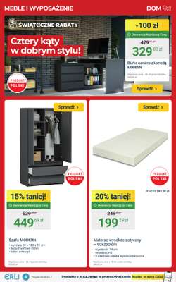 Erli - gazetka promocyjna Świąteczne Rabaty – Niezbędny sprzęt i meble do domu! od poniedziałku 01.12 do niedzieli 07.12 - strona 4