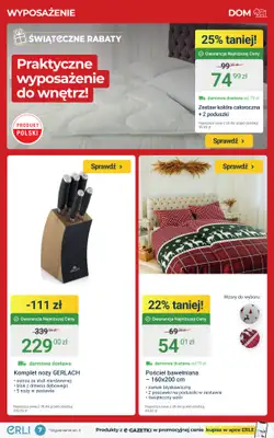 Erli - gazetka promocyjna Świąteczne Rabaty – Niezbędny sprzęt i meble do domu! od poniedziałku 01.12 do niedzieli 07.12 - strona 7