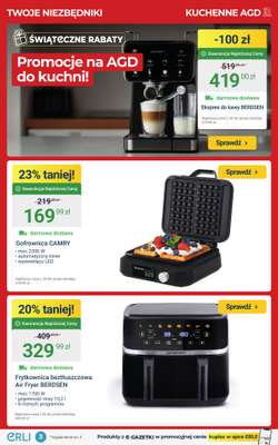 Erli - gazetka promocyjna Świąteczne Rabaty – Niezbędny sprzęt i meble do domu! od poniedziałku 01.12 do niedzieli 07.12 - strona 3