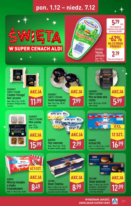 Aldi - gazetka promocyjna Pełny katalog! od poniedziałku 01.12 do niedzieli 07.12 - strona 11