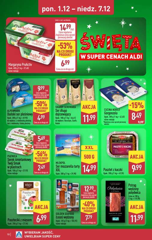 Aldi - gazetka promocyjna Pełny katalog! od poniedziałku 01.12 do niedzieli 07.12 - strona 10