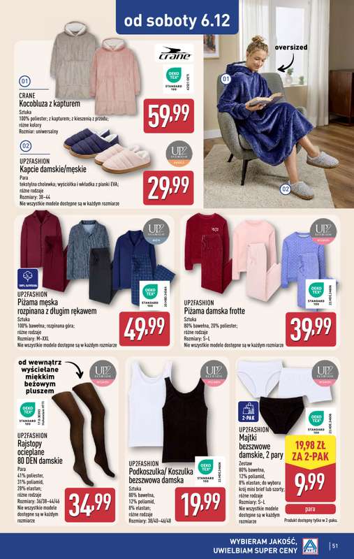 Aldi - gazetka promocyjna Pełny katalog! od poniedziałku 01.12 do niedzieli 07.12 - strona 51