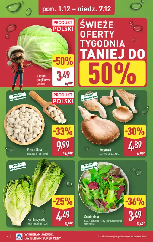 Aldi - gazetka promocyjna Pełny katalog! od poniedziałku 01.12 do niedzieli 07.12 - strona 4