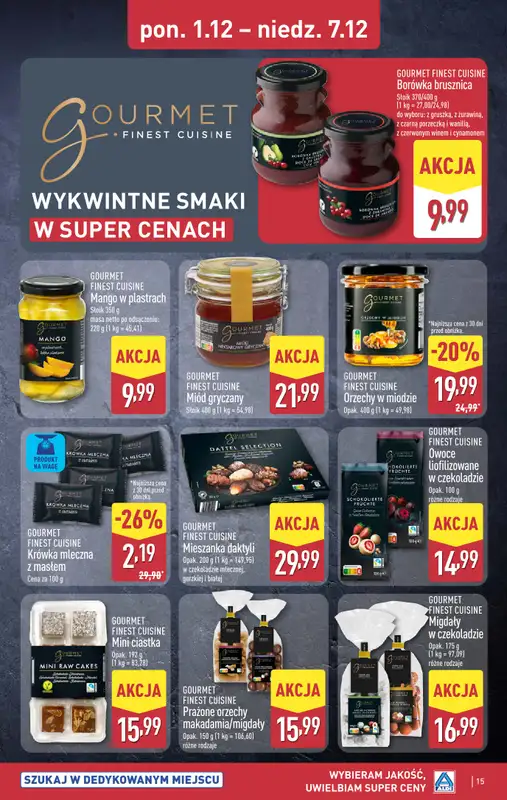 Aldi - gazetka promocyjna Pełny katalog! od poniedziałku 01.12 do niedzieli 07.12 - strona 15