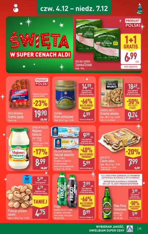 Aldi - gazetka promocyjna Pełny katalog! od poniedziałku 01.12 do niedzieli 07.12 - strona 45