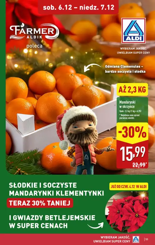 Aldi - gazetka promocyjna Pełny katalog! od poniedziałku 01.12 do niedzieli 07.12 - strona 55