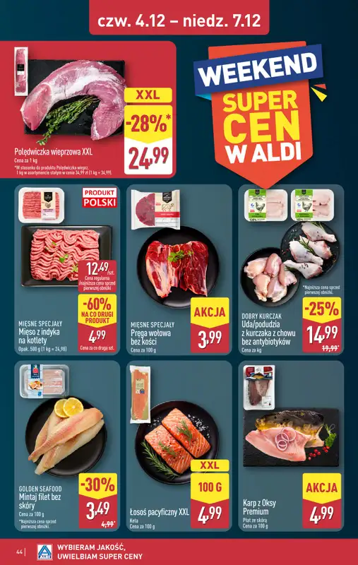 Aldi - gazetka promocyjna Pełny katalog! od poniedziałku 01.12 do niedzieli 07.12 - strona 44