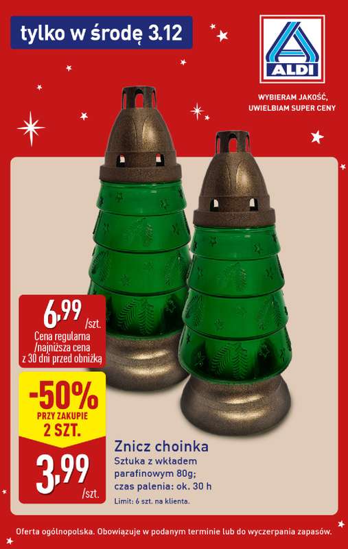 Aldi - gazetka promocyjna Super oferty na środę! od środy 03.12 do środy 03.12 - strona 4