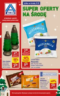 Aldi - gazetka promocyjna Super oferty na środę! od środy 03.12 do środy 03.12