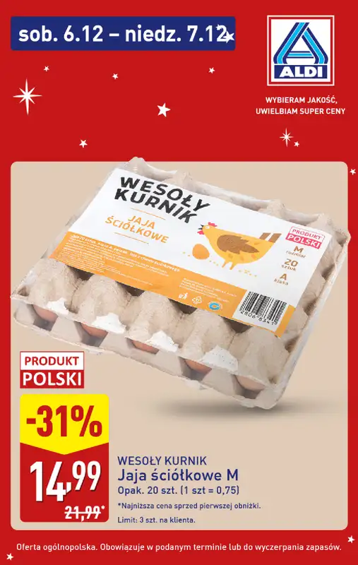Aldi - gazetka promocyjna Super oferty na soboto-niedzielę! od soboty 06.12 do niedzieli 07.12 - strona 4