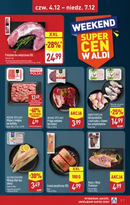 Aldi - gazetka promocyjna Weekend super cen w Aldi! od czwartku 04.12 do niedzieli 07.12 - strona 7