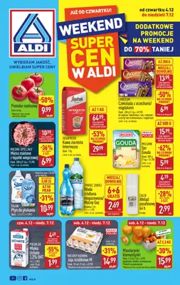 Aldi - gazetka promocyjna Weekend super cen w Aldi! od czwartku 04.12 do niedzieli 07.12