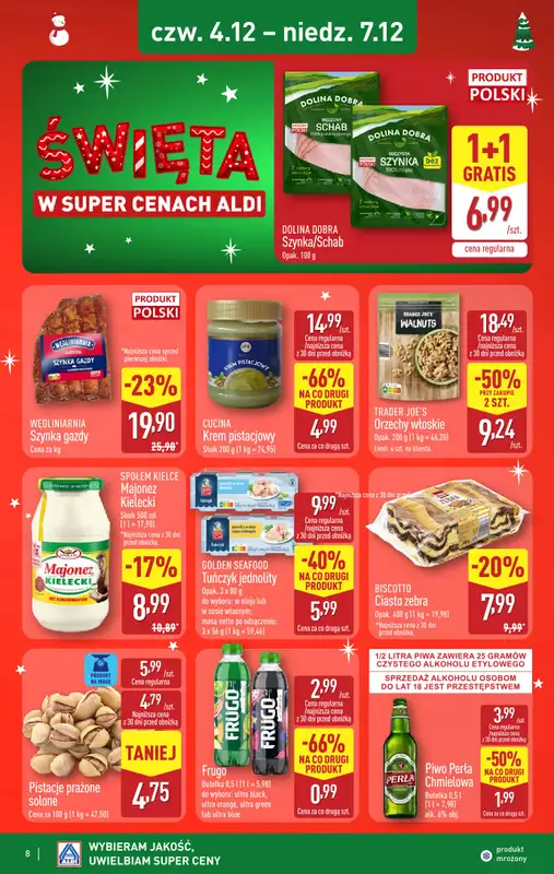 Aldi - gazetka promocyjna Weekend super cen w Aldi! od czwartku 04.12 do niedzieli 07.12 - strona 8