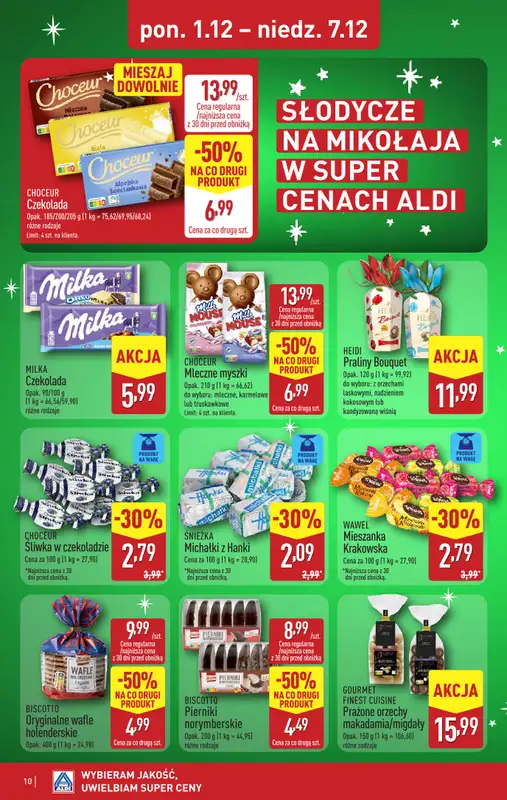 Aldi - gazetka promocyjna Weekend super cen w Aldi! od czwartku 04.12 do niedzieli 07.12 - strona 10