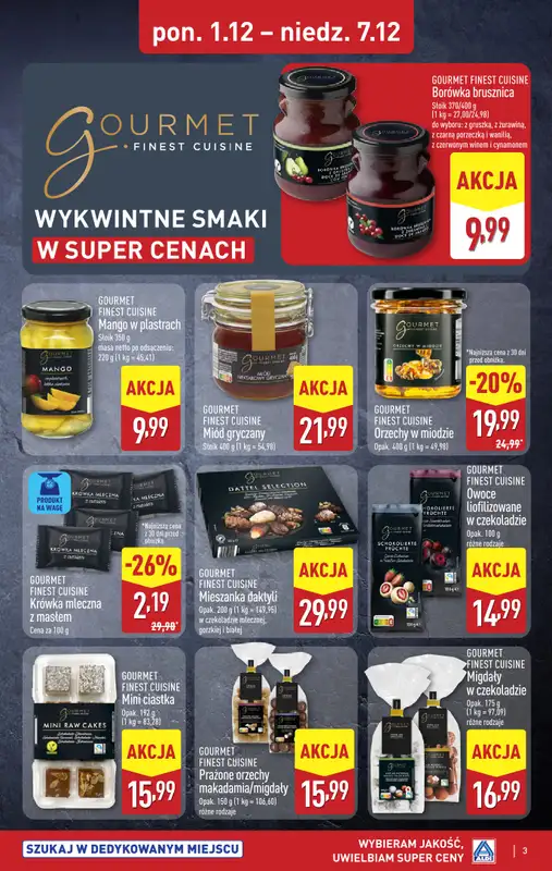 Aldi - gazetka promocyjna Wykwintne smaki w super cenach!   - strona 3
