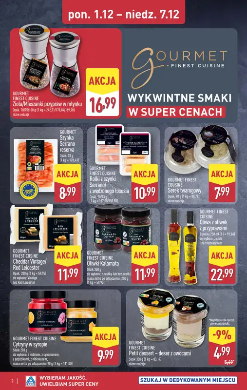 Aldi - gazetka promocyjna Wykwintne smaki w super cenach!   - strona 2