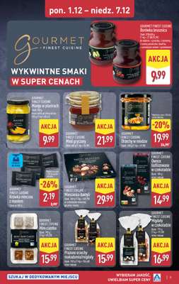 Aldi - gazetka promocyjna Wykwintne smaki w super cenach! od poniedziałku 01.12 do niedzieli 07.12 - strona 3