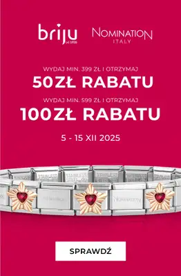 Briju - gazetka promocyjna Kolekcja biżuterii Nomination od piątku 05.12 do środy 31.12