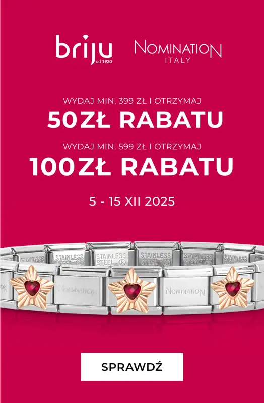 Briju - gazetka promocyjna Kolekcja biżuterii Nomination od piątku 05.12 do środy 31.12