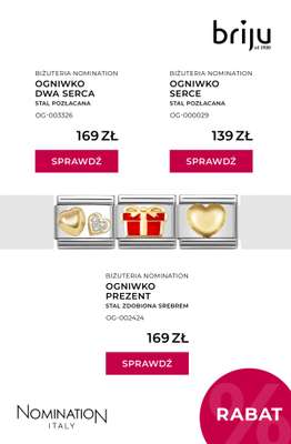 Briju - gazetka promocyjna Kolekcja biżuterii Nomination od piątku 05.12 do środy 31.12 - strona 4