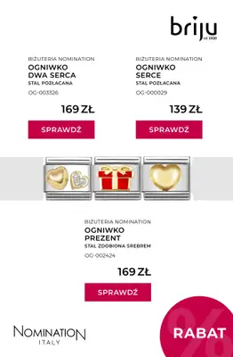 Briju - gazetka promocyjna Kolekcja biżuterii Nomination od piątku 05.12 do środy 31.12 - strona 4