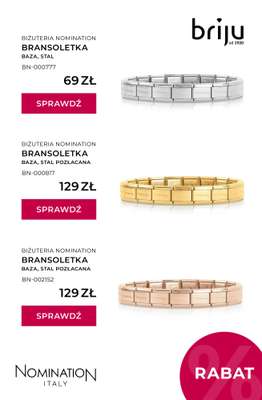 Briju - gazetka promocyjna Kolekcja biżuterii Nomination od piątku 05.12 do środy 31.12 - strona 2