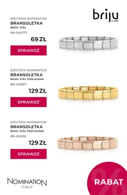 Briju - gazetka promocyjna Kolekcja biżuterii Nomination od piątku 05.12 do środy 31.12 - strona 2