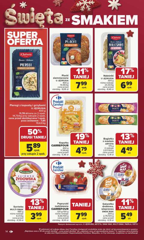 Carrefour - gazetka promocyjna Gazetka Carrefour od poniedziałku od poniedziałku 01.12 do niedzieli 07.12 - strona 18