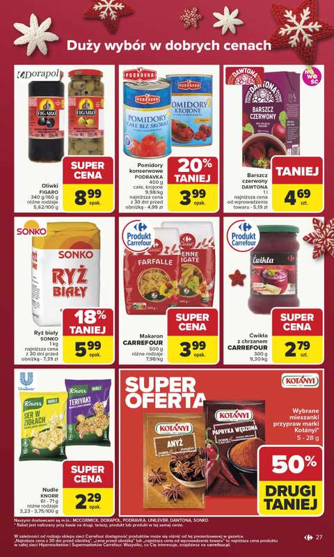 Carrefour - gazetka promocyjna Gazetka Carrefour od poniedziałku od poniedziałku 01.12 do niedzieli 07.12 - strona 31
