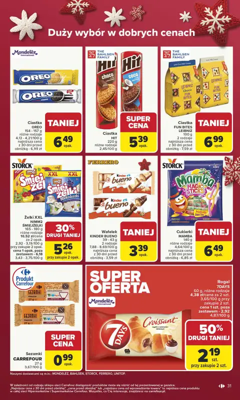 Carrefour - gazetka promocyjna Gazetka Carrefour od poniedziałku od poniedziałku 01.12 do niedzieli 07.12 - strona 35
