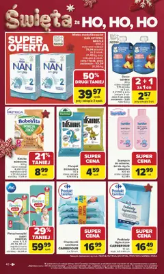 Carrefour - gazetka promocyjna Gazetka Carrefour od poniedziałku od poniedziałku 01.12 do niedzieli 07.12 - strona 44
