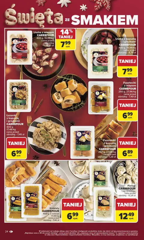 Carrefour - gazetka promocyjna Gazetka Carrefour od poniedziałku od poniedziałku 01.12 do niedzieli 07.12 - strona 28